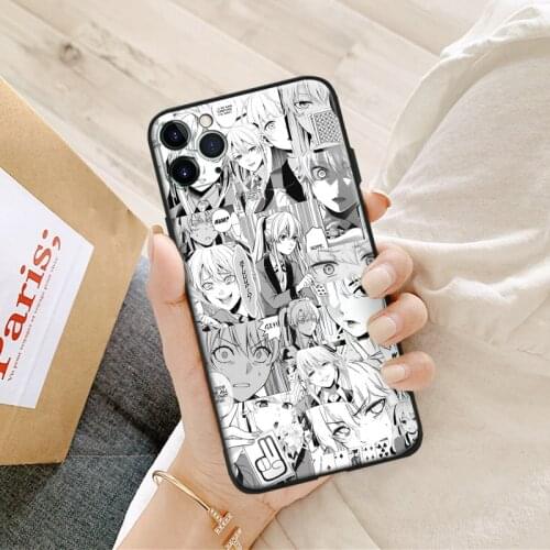 Mary Saotome Kakegurui Anime Glass Soft Silicone Phone Case FOR IPhone SE 6s 7 8 Plus X XR XS 11 12 Mini Pro Max Cover Shell