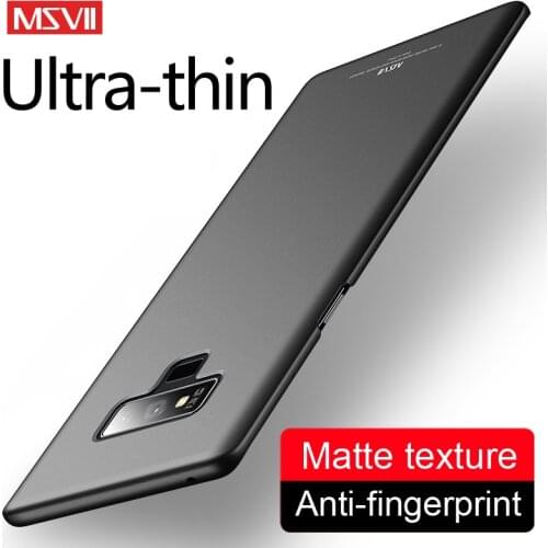 For Samsung Galaxy Note 9 Case Msvii Matte Coque For Samsung Note 20 Ultra PC Cover For Samsung Note 10 Plus Lite 8 Note9 Cases