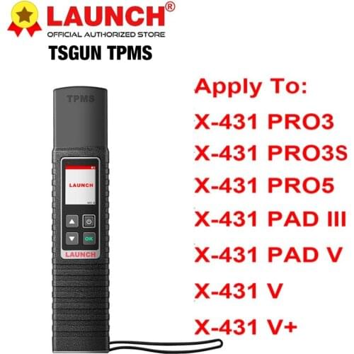 LAUNCH X431 TSGUN TPMS Tire pressure Diagnostic Tools Activate TPMS Sensor 315/433MHz Programming Learning for X431 V/V+/PRO3S