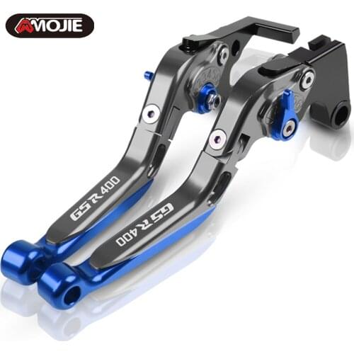 Motorcycle accessories Adjustable Foldable Handle Levers Brake Clutch Lever For SUZUKI GSR400 GSR 400 2008 2009 2010 2011 2012