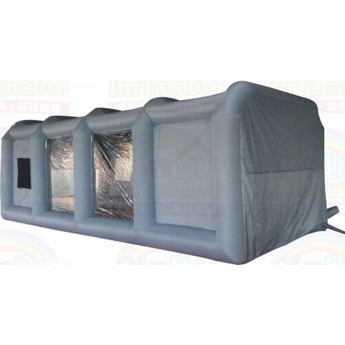 Portable spray booth for car painting use workstation inflatable paint booth used