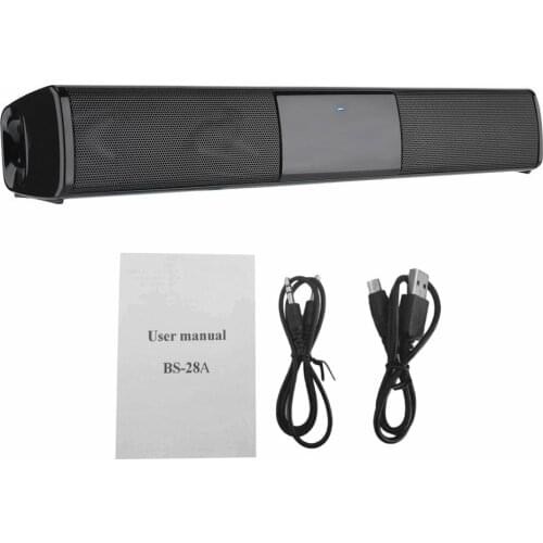 Portable Wireless Bluetooth Speaker Home theater HIFI TF Card TV Stereo Bass Sound bar FM Radio USB Subwoofer for Computer Phone