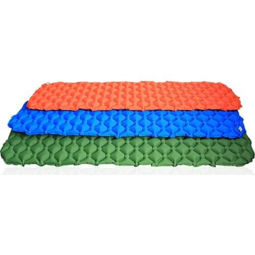 Camping Sleeping Pad Inflatable Air Mattresses Outdoor Mat Furniture Bed Ultralight Cushion Pillow Hiking Trekking
