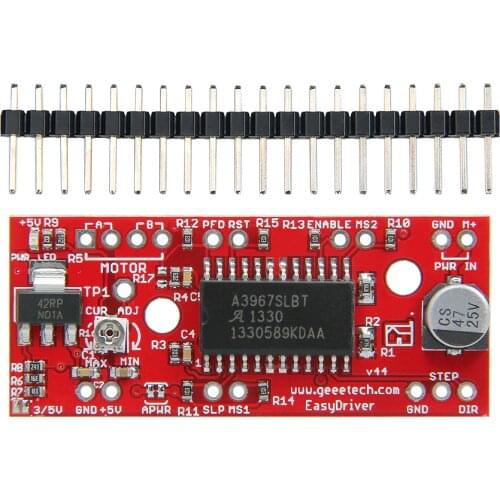 10pcs/lot 3D Printer Stepper Motor easydriver Shield Driver Board For Arduino development board