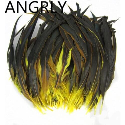 20pcs/lot 30-35 Long Tail Cock Chicken Feather Party Dressing Wedding Decoration Christmas Gifts Gift Box Valentines Day