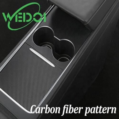 2021 Factory Center Console Trim Protective Sticker For Tesla Model 3/Y Car Accessories Trims Protective Cover