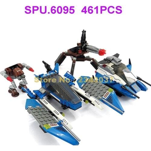 25760 461pcs Star Plan Interstellar Outer Space Ship Shuttle Universe 6 Dolls Building Blocks Toy
