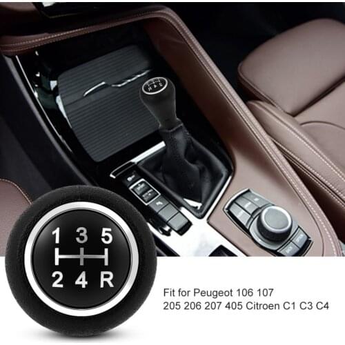 5 Speed Gear Stick Shift Knob Head for Peugeot 106 107 205 206 207 405 /Citroen C1 C3 C4 Auto Part