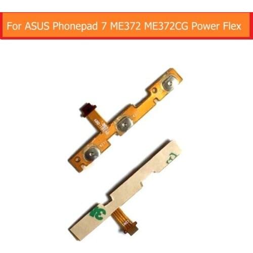 A+ quality control up/down volume flex cable For ASUS Phonepad 7 ME372 ME372CG switch on/off power flex cable lock screen keypad