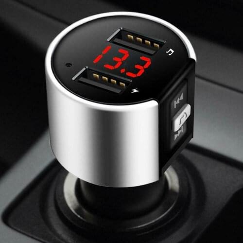 Bluetooth 4.0 FM Transmitter Wireless Handsfree Audio Receiver Car MP3 Music Player Adapter USB Charger