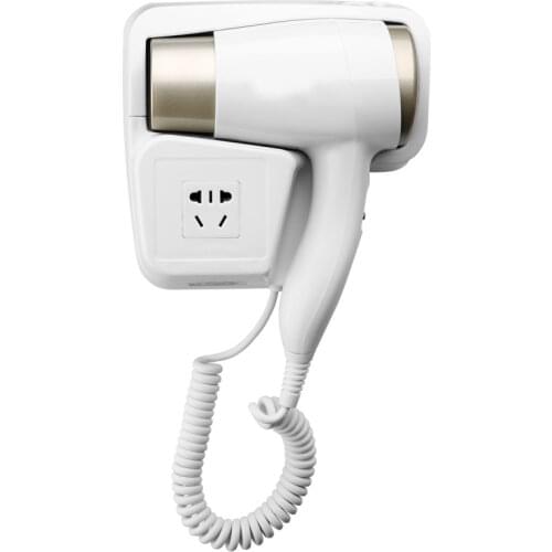 Hot/Cold Wind Blow Hair Dryer Electric Wall Mount Hairdryers Hotel Bathroom Dry Skin Hanging Wall Air Blowers With Stocket