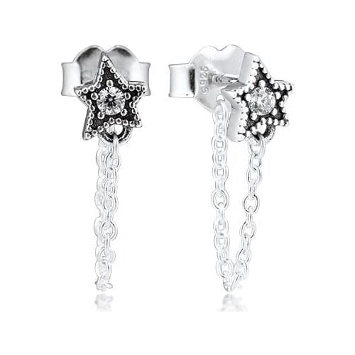 GPY Earrings for Women Celestial Stars Stud Earring Pendientes Kolczyki Earings Aretes Brincos 925 sterling silver Jewelry