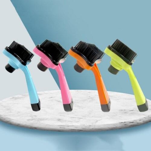 Grooming Rake 2 Sided Pet Grooming Brush Undercoat and Deshedding Comb for Removing Tangles & Mats Dematting