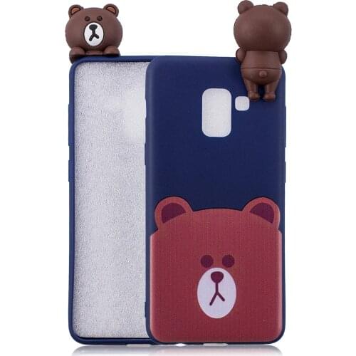 Lovely Cartoon Squishy Phone Cases for samsung galaxy A5 2018 Case Cute Smiling Cloud Soft Silicone stress relief cover