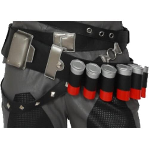 COSTHEME Overwatch Reaper Cartridge Belt, Officially Licensed, Cosplay Costume Accessories Props Game Anime Weapon Black