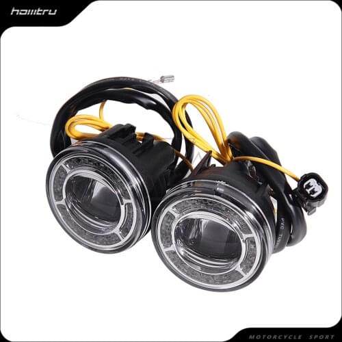 LED Fog Light Bracket with Button Case for Honda Goldwing Tour GL1800 2018 2019 2020 2021