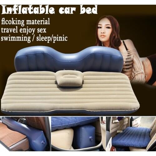 Universal Fit New design waterproof back seat of car Air Cushion car travel bed air Outdoor sofa Quality Inflatable car bed sex