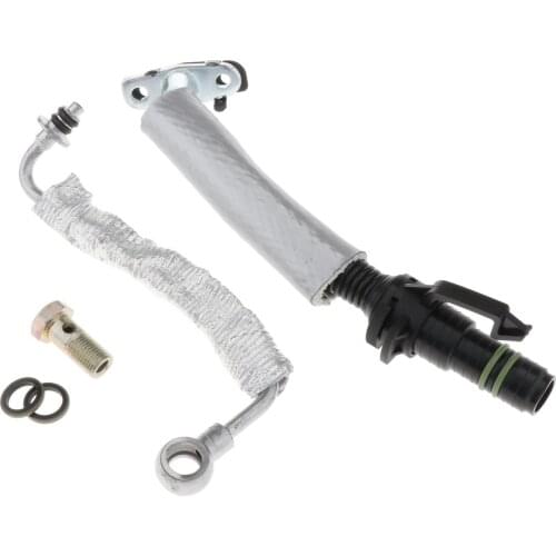 Turbo Oil Return Drain + Oil Feed Pipe For 1.4 Buick Cruze Sonic 25196807