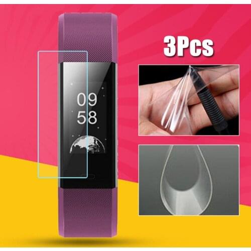 3Pcs TPU Smart Bracelet Full Cover Front Screen Protective Film for ID 115 Plus