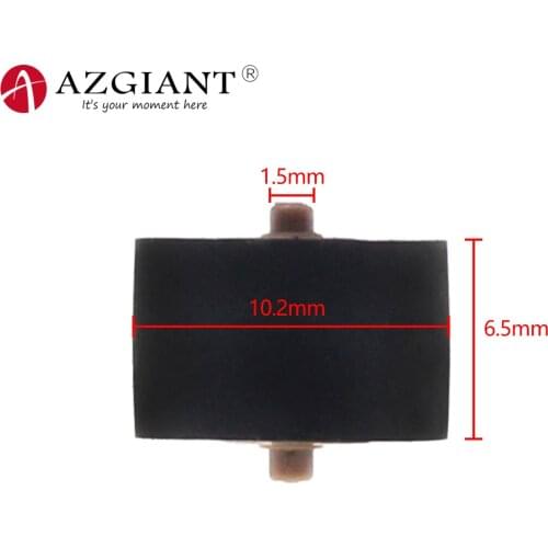 1pc 10.2*6.5*1.5mm car retractor press belt pulley deck audio pressure recorder press cassette deck pinch roller tape Card Seat