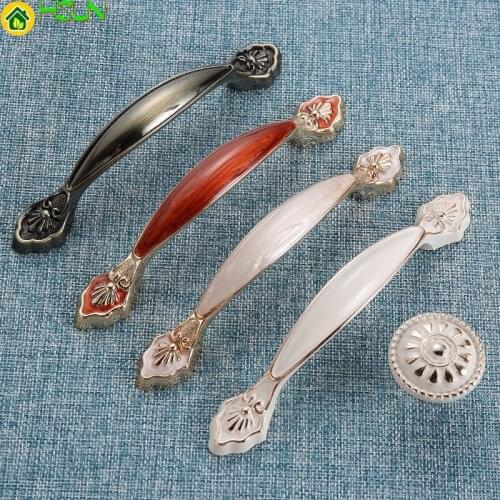1 pc Zinc Alloy Handle Furniture cabinet pull Kitchen cupboard door knob drawer handles European