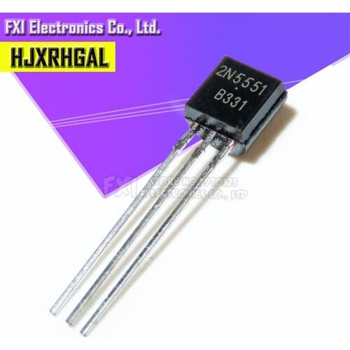 100PCS 2N5551 2N5551 TO-92 TO92 0.6A 160V NPN Original and Transistor new original