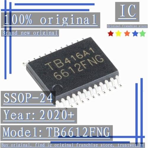 2020+100% Brand new original 5PCS-10PCS TB6612FNG SSOP-24 Dual DC motor driver