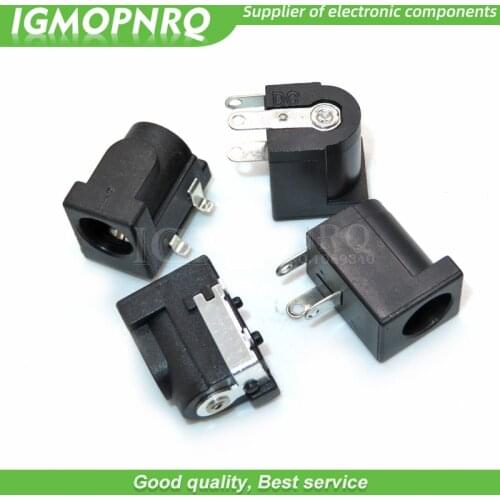 50PCS DC-050 SMD/DIP DC005 5.5*2.1mm DC Power Jack Connector 5.5 x 2.1 mm socket DC050