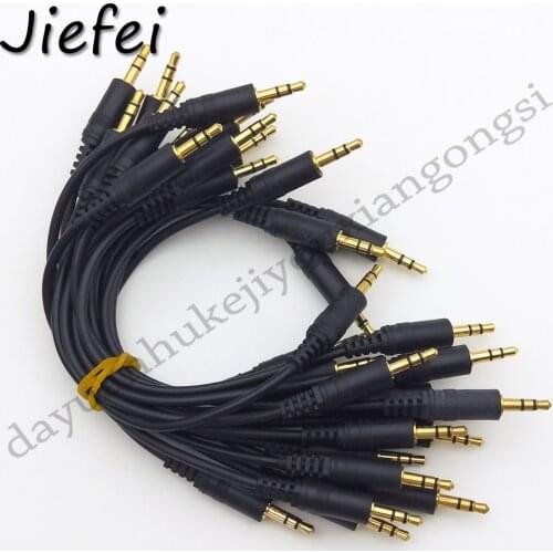 50pcs 3.5mm Male to 3.5mm Aux Auxiliary Cord Stereo Audio Cable 60CM