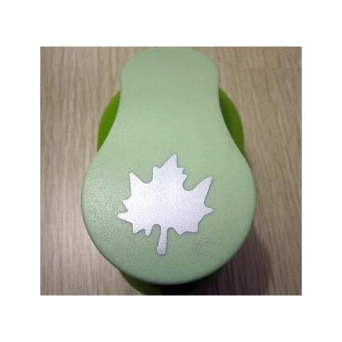 Free shipping 2"(5.0cm) maple EVA foam punch craft punch DIY punch greeting card handmade puncher Scrapbook puncher