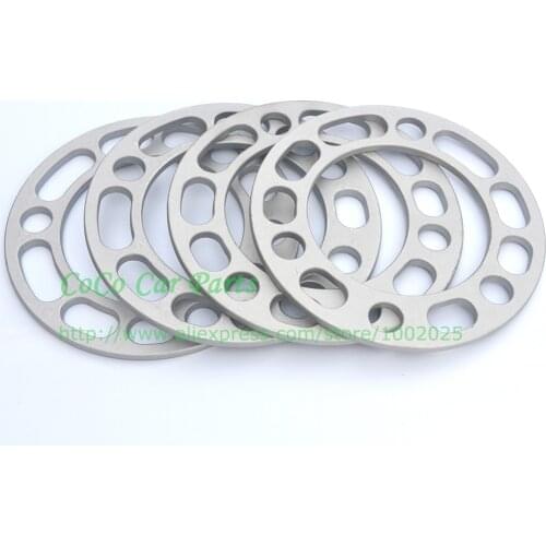 Free Shipping 4PCS 6MM Car Alloy Wheel Spacers Adapter Plates Shims For 5x139.7 & 6x139.7 ID=108MM