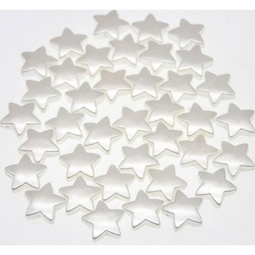 CHONGAI 50Pcs Fashion Pentagram Imitation Pearl Beads For Jewelry Making DIY Beads Accessories