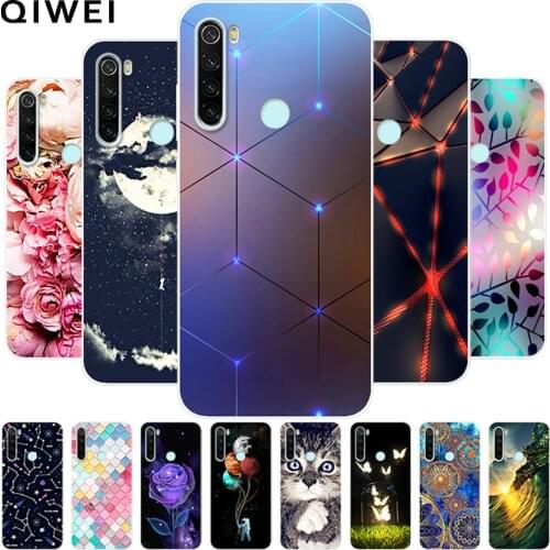 For Xiaomi Redmi Note 8T Case Cute Soft silicon TPU Back Cover Coque for Redmi Note 8 Note8 Note8t 8 t Note 9 Pro 9S Phone Cases