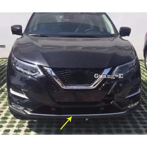 Car Body License Plate Trim Racing Grid Grill Grille Hoods Panel Frame Bumper 1pcs For Nissan Qashqai 2019 2020