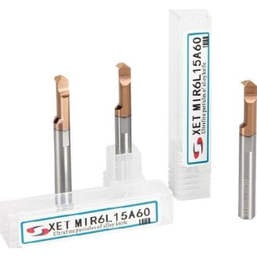 HCR60/Solid carbide. Tungsten steel. Micro trails. The screw thread.Boring cutter/MIR5A60X15LX50L