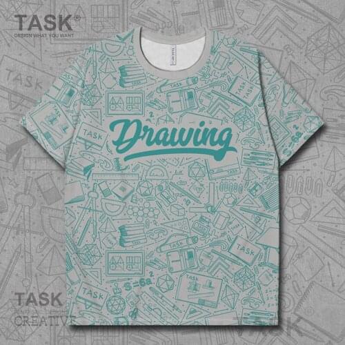 Art painting Subject graffiti art Pattern classics Student Quick Dry t shirt brands new Fitness casual shirts clothes summer new