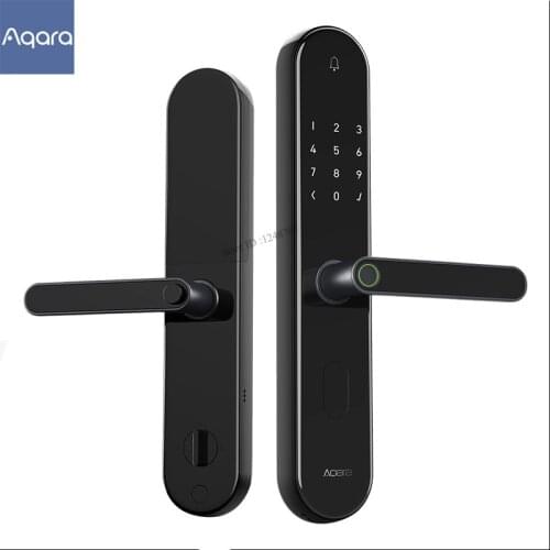 Aqara S2 Pro Smart Intelligent Door Lock Password Fingerprint Key Unlock APP Real-Time Monitor Privacy Lock Home Device