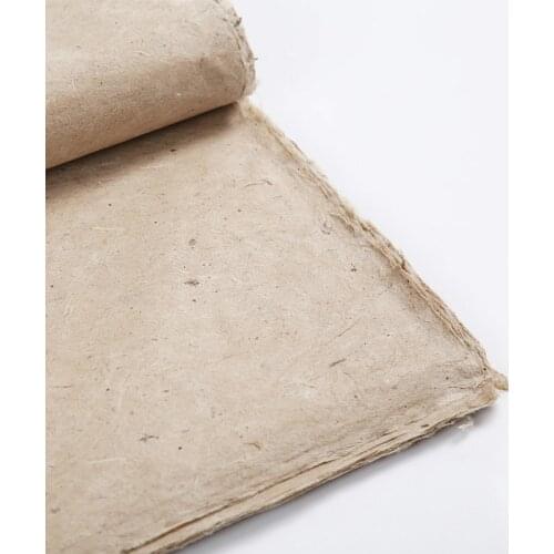 Calligraphy Paper Chinese Handmade Half-Ripe Xuan Paper Thicken Rice Paper 25pcs Vintage Carta Di Riso Writing Painting Supplies