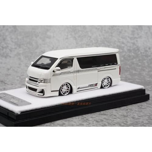 404 Error 1:64 Toyota Van Resin Diecast Collection of Simulation Alloy Car Model Children Toys