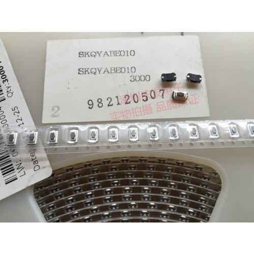 SKQYABE010 Japan ALPS Dust Patch 2 feet 3*6*2.5 Mini Touch Button Switch