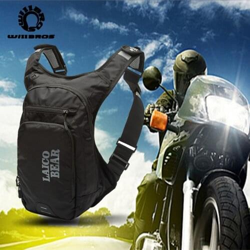 Motorcycle Water Bag Shoulder Backpack Riding Sports Outdoor Backpacks Motorbike Street Moto Cycling Travel Bags Mens