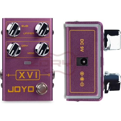 JOYO R-13 XVI Octave pedal Guitar MOD Effects Octave-up and Octave-down adjusting True Bypass Bass and Guitar Accessories