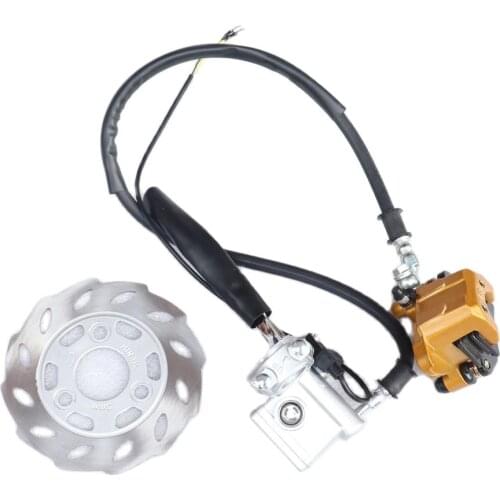 Front Disc Brake Caliper Adaptor Hydraulic System with brake disc for Honda Monkey z50 bike z50R