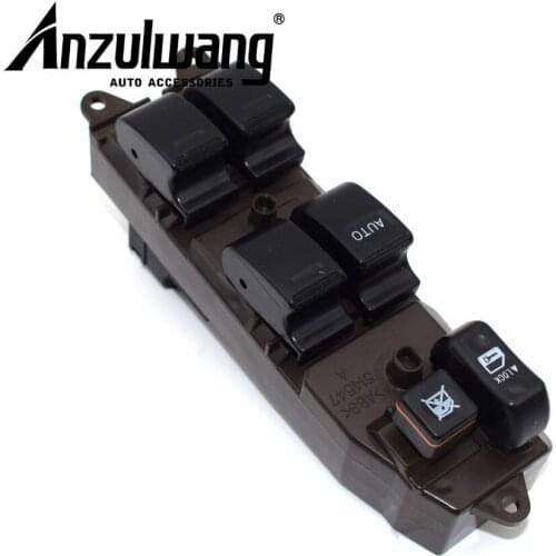 ANZULWANG 1pcs Master Power Window Switch 84820-33170 8482033170 For TOYOTA LAND CRUISER PRADO 2002-2010