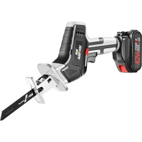 Rechargeable lithium electric reciprocating saw sabre saw, small mini electric saw, outdoor portable reciprocating saw