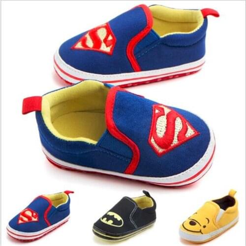 Lovely Cartoon Baby Shoes Toddlers Canvas Casual Shoes Soft bottom Infants Boys Girls First Walkers