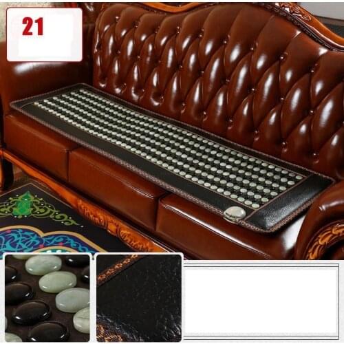 Relax Heated Tourmaline/Germanium Stone Massage Mat Korea Jade Mattress Heating Massager Health Tourmaline Mattress