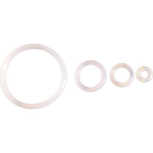O-Rings and Sealing Rings for A03 Manual Paste Filling Machine Accessories Sealing Parts for Filling Machine Silicone material