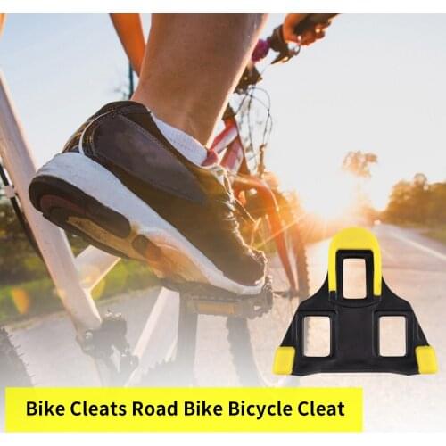 Bike Cleats Road Bike Bicycle Cleat Set For SPD-SL Pedals & Shoes Road Bicycle Mountain Bike Self-locking Pedal Clamp