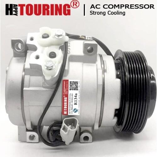 10S17C AC compressor for Toyota Landcruiser HIACE HILUX 88320-26600 88320-35730 88230-35670 88320-6A081 447220-5260 447220-5261